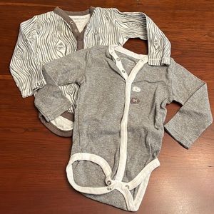 Burt’s Bees Baby Long-Sleeve Onesies